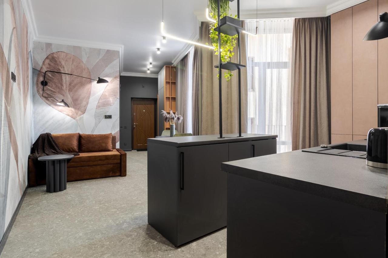 Modern Apartment Leopoli Esterno foto